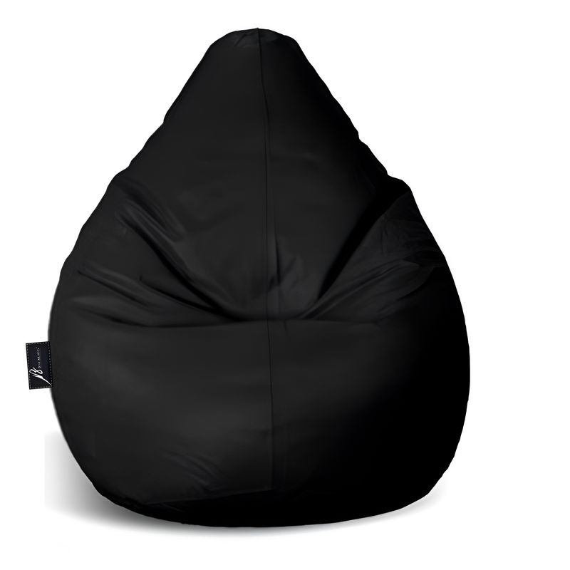 GENERICO - Puff Pera Tamaño L Adulto Grande Color NEGRO