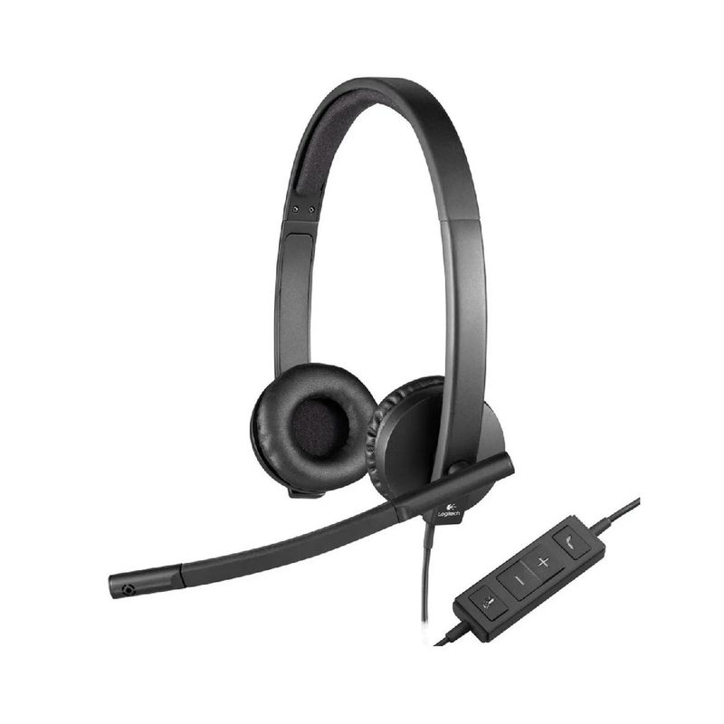 LOGITECH - Diadema Logitech H570e Stereo Usb