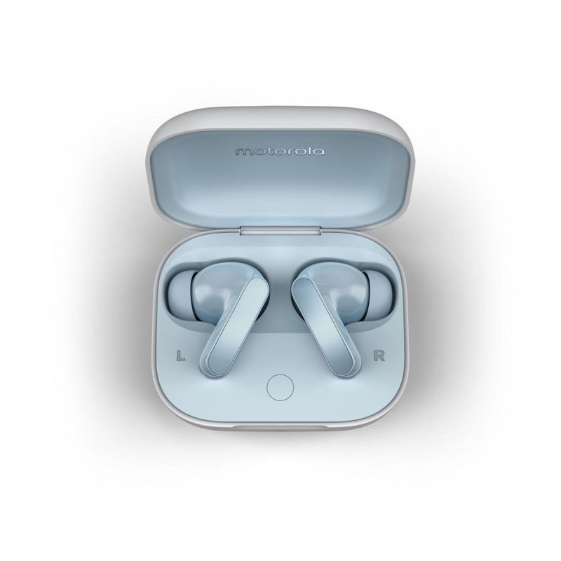 MOTOROLA - Audífonos Motorola Motobuds Inalámbricos Celeste Ilusión