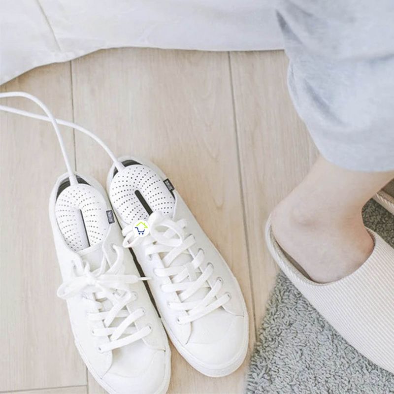 GENERICO - Secador De Zapatos Eléctrico Pequeño Calentador Blanco DSHJ-S-190D