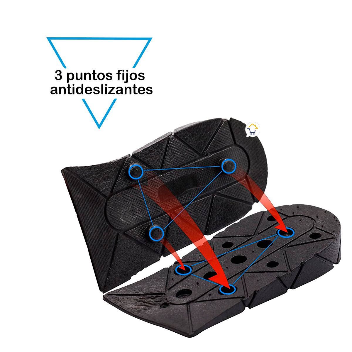 GENERICO - Plantilla Zapatos Ortopédica Aumenta Estatura Hasta 5 cm MJY806