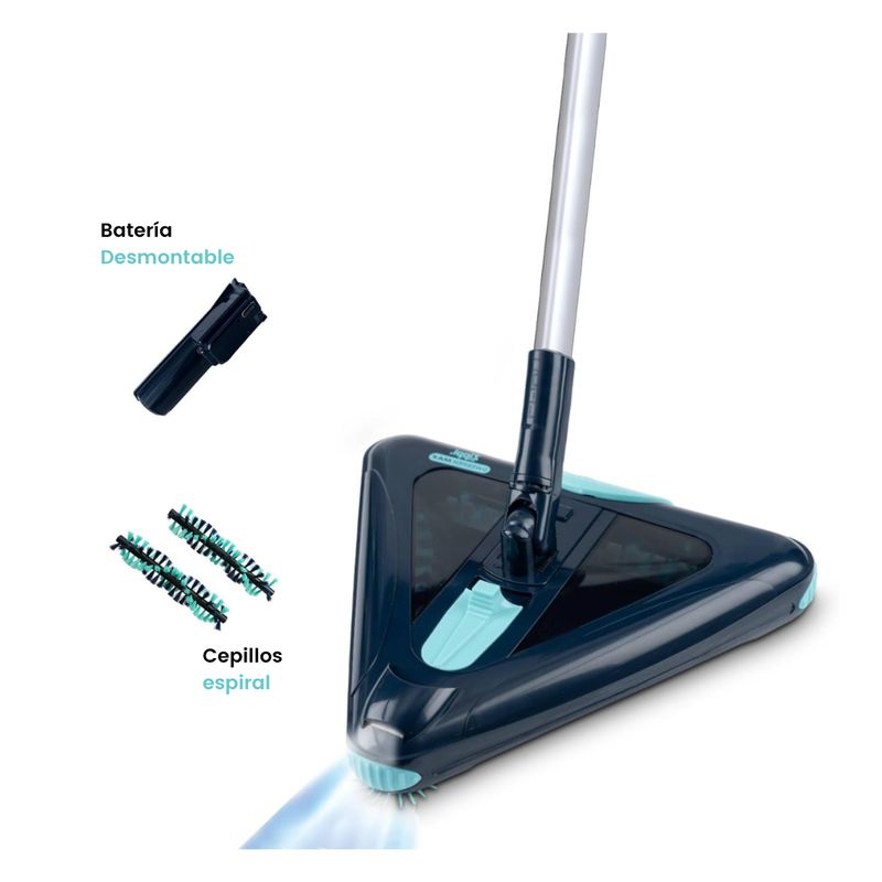 TV NOVEDADES - Barredora Inalámbrica Recargable Inalámbrica Zippi Sweeper Max Plus