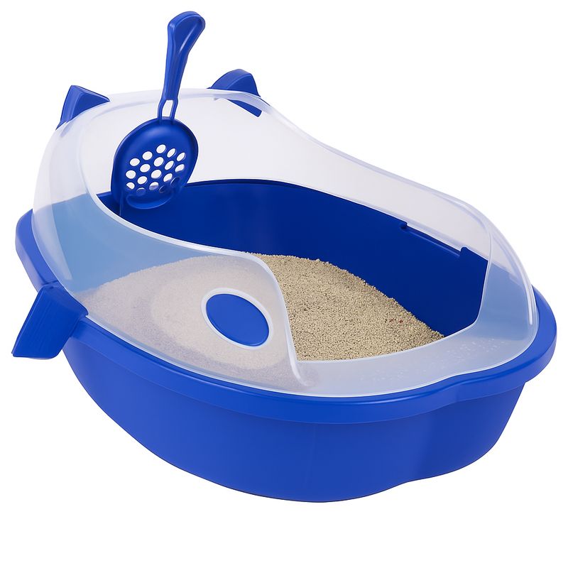 GENERICO - Arenero Armaty Premium para Gato Color Azul Rey