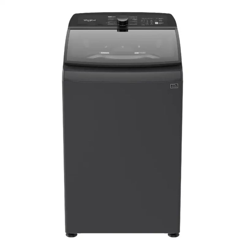 WHIRLPOOL - Lavadora WHIRLPOOL Carga Superior con AGITADOR 20 Kilos Gris
