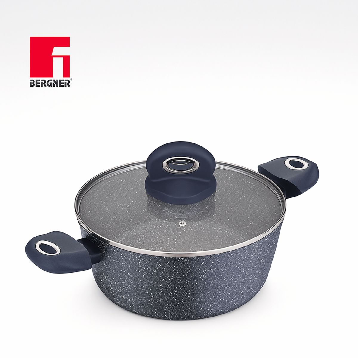 BERGNER - OLLA 24 CM ORION EN ALUMINIO FORJADO BG