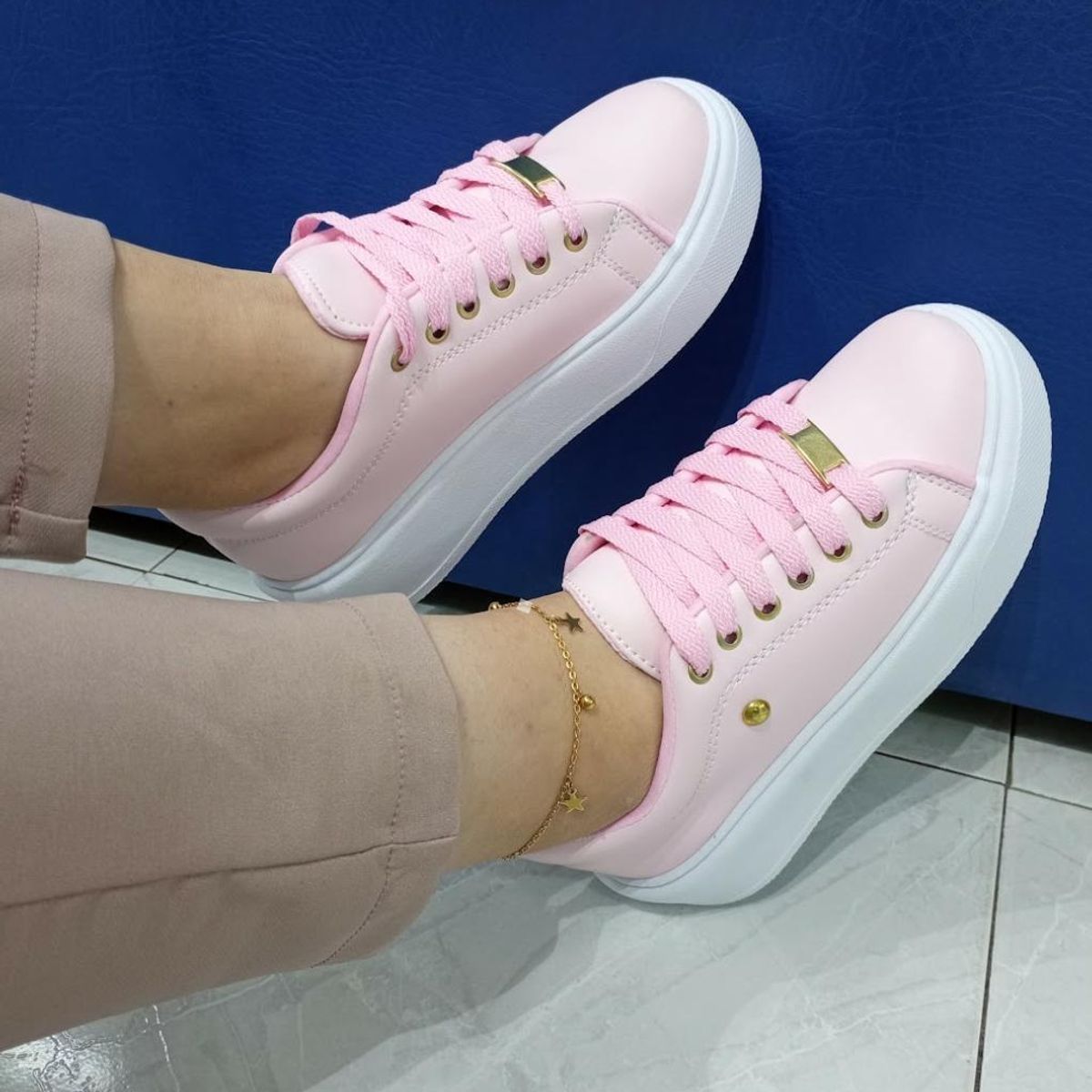 URBAN PLUS - TENIS PARA MUJER ROSADO