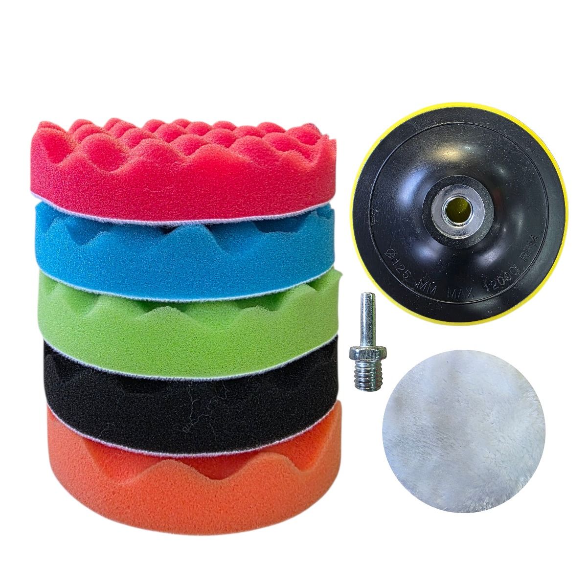 PROTOOL - Kit de pomos almorhadillas para Polichadora