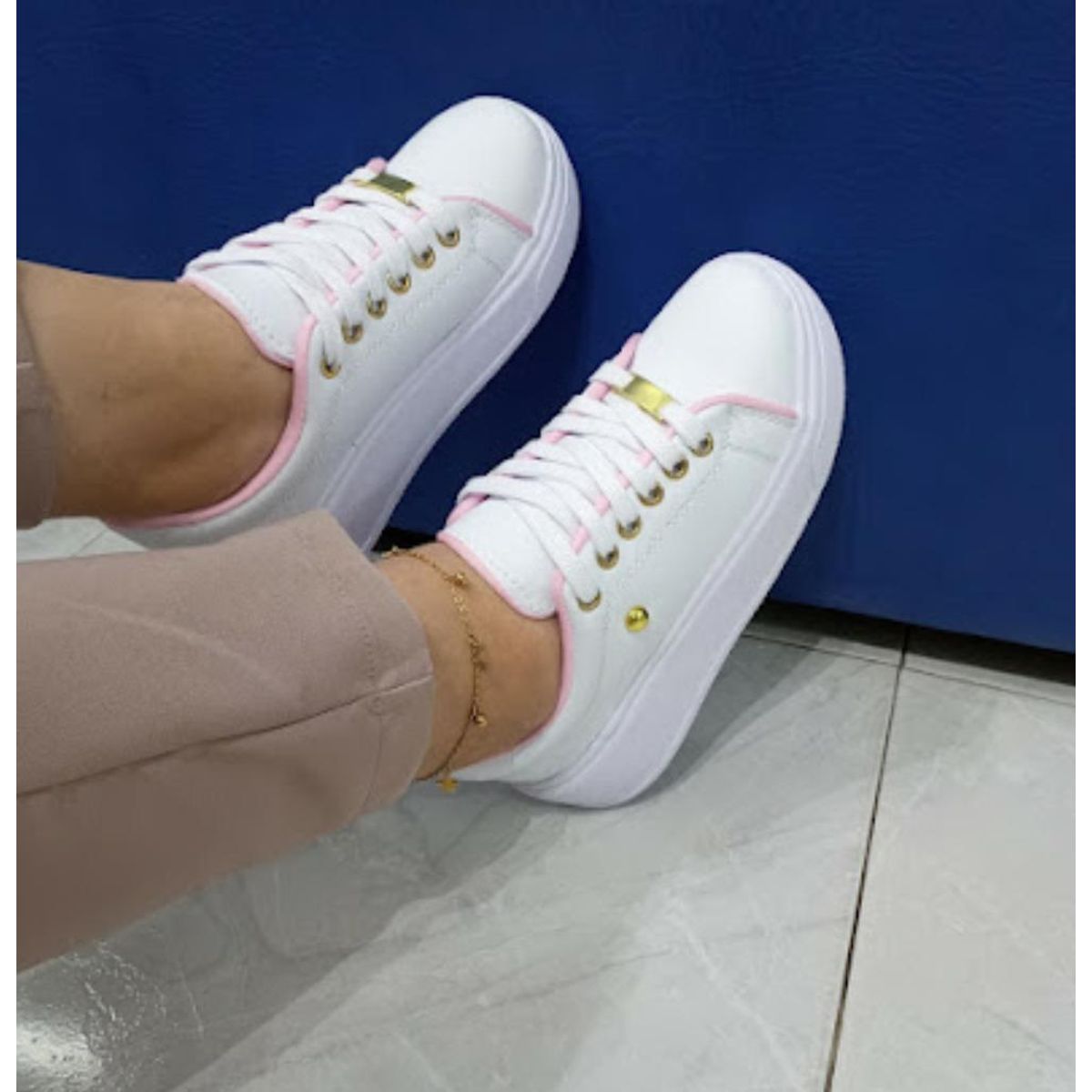 URBAN PLUS - TENIS PARA MUJER BLANCO