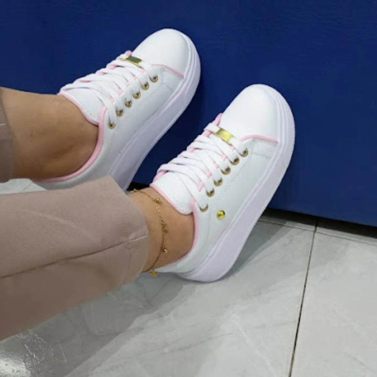 URBAN PLUS - TENIS PARA MUJER BLANCO