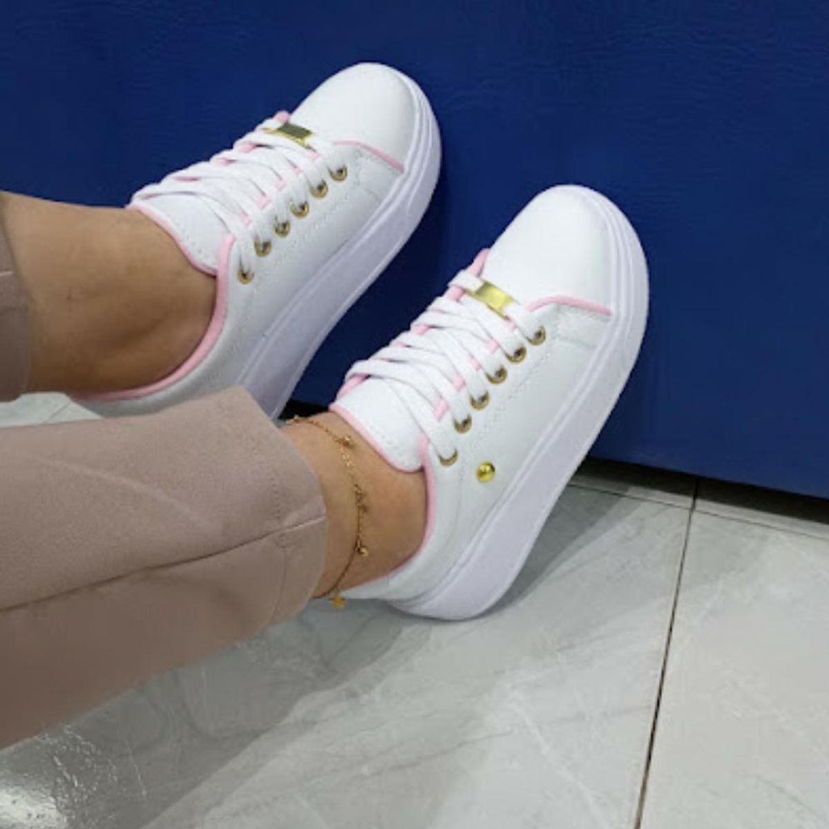 URBAN PLUS - TENIS PARA MUJER BLANCO