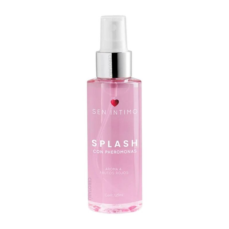 SEN INTIMO - Perfume Splash Con Feromonas Femenino Frutos Rojos 125 mL