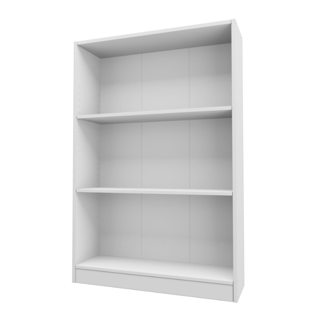 GENERICO - Mueble Biblioteca 3 Entrepaños 90cm X 60cm X 30cm SOLAR WHITE