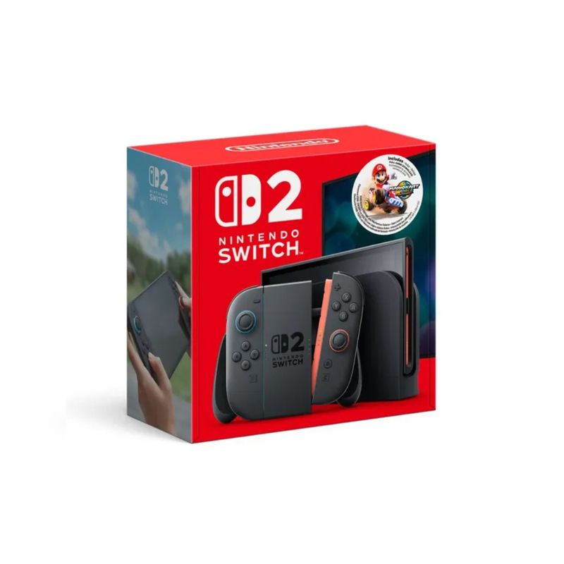 NINTENDO SWITCH - Consola Nintendo Switch 2 Negro