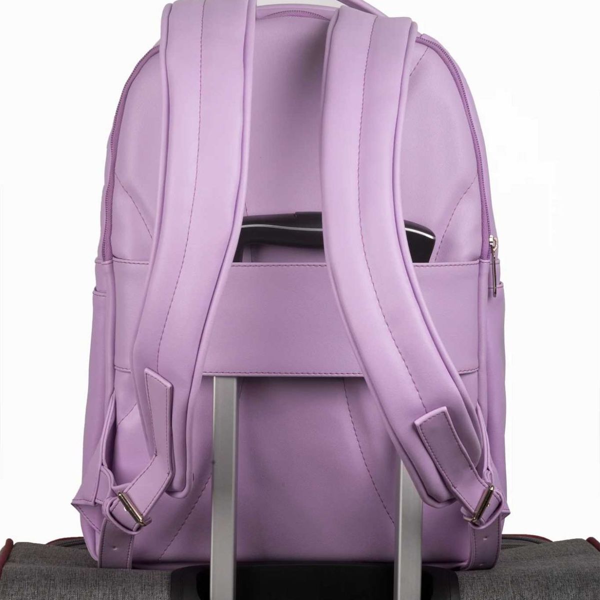 JORMANDS - Mochila Jormands M30 de Cuero Vegano Lila