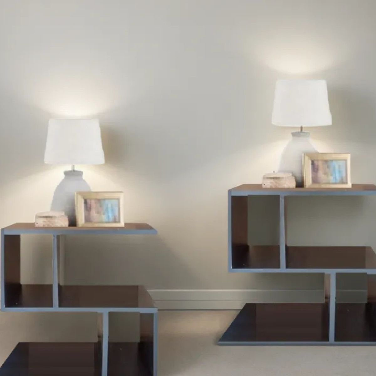 GENERICO - Mesa De Noche flotantes X2 Unidades