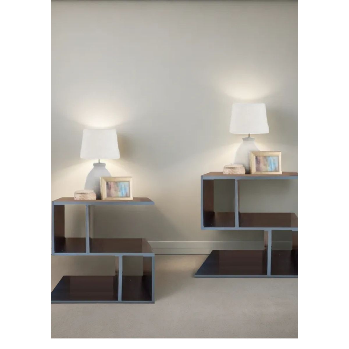 GENERICO - Mesa De Noche flotantes X2 Unidades