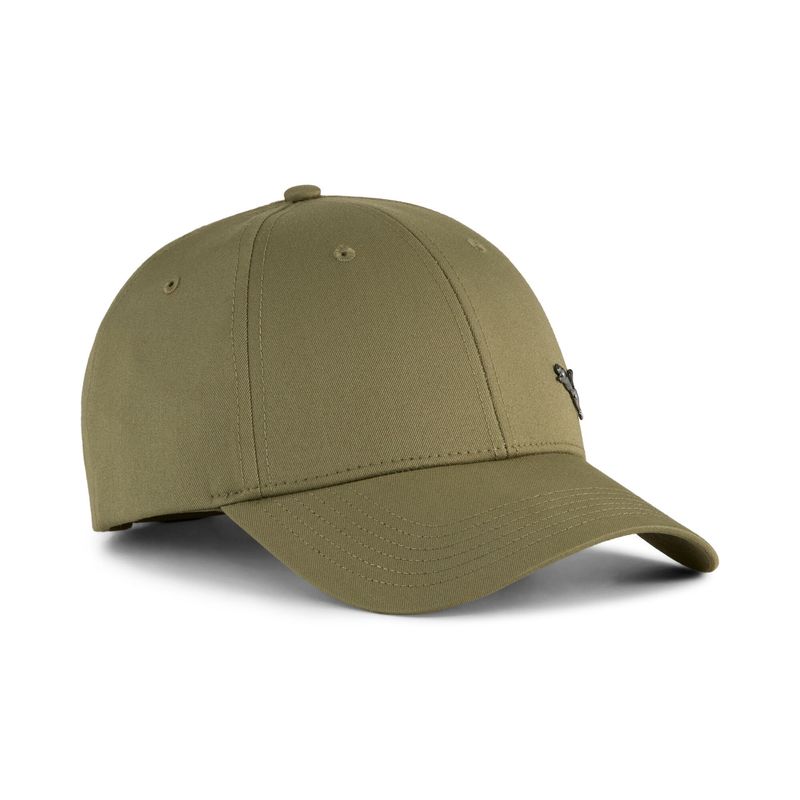 PUMA - Gorra Marca Puma Ess Metal Cat Cap Original Verde Hombre