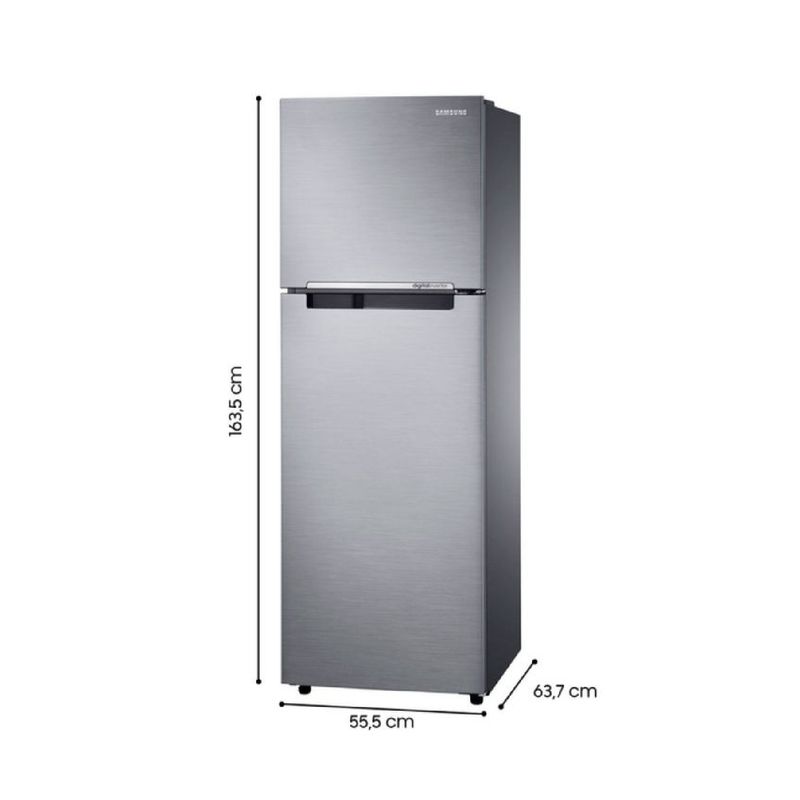 SAMSUNG - Nevera Samsung No Frost Inverter 256 Litros Gris RT25FARADS8CO