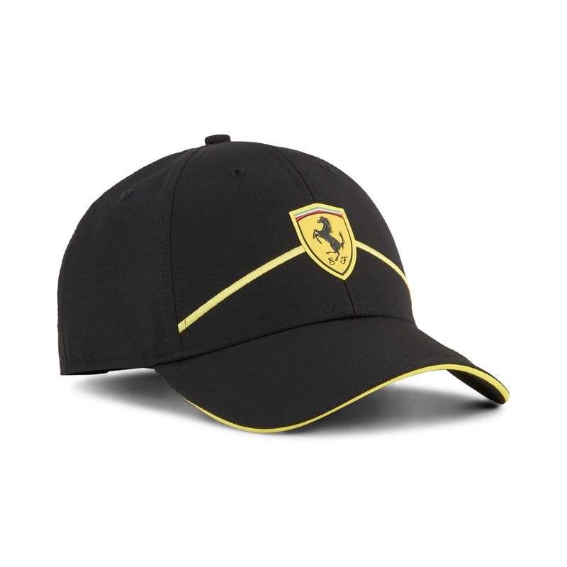 PUMA - Gorra Marca Puma Ferrari Race Baseball Original Negro Hombre