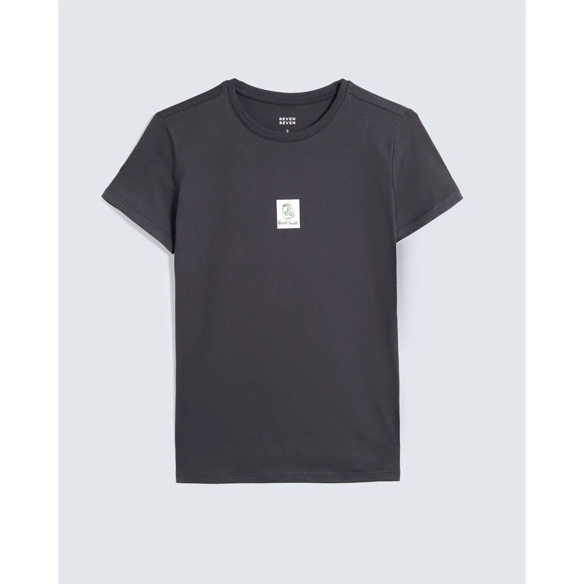 SEVEN SEVEN - Camiseta De Mujer  Color Negro Marca Seven Seven #28096373