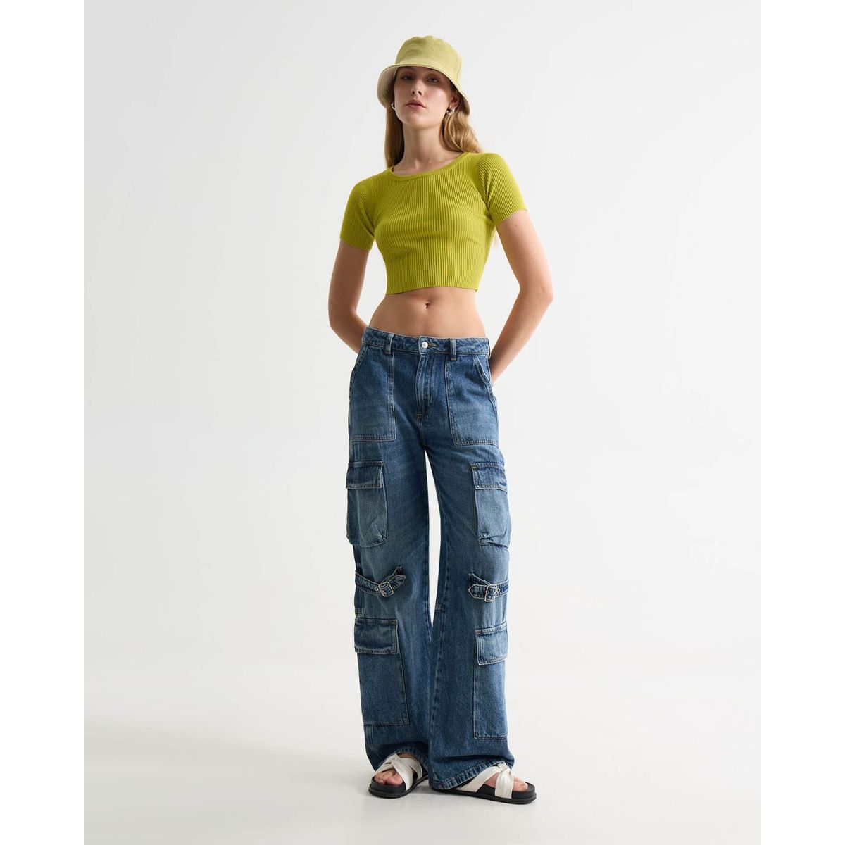 SEVEN SEVEN - Jean Para Mujer Wide-Leg Color Azul Marca Seven Seven #28160947