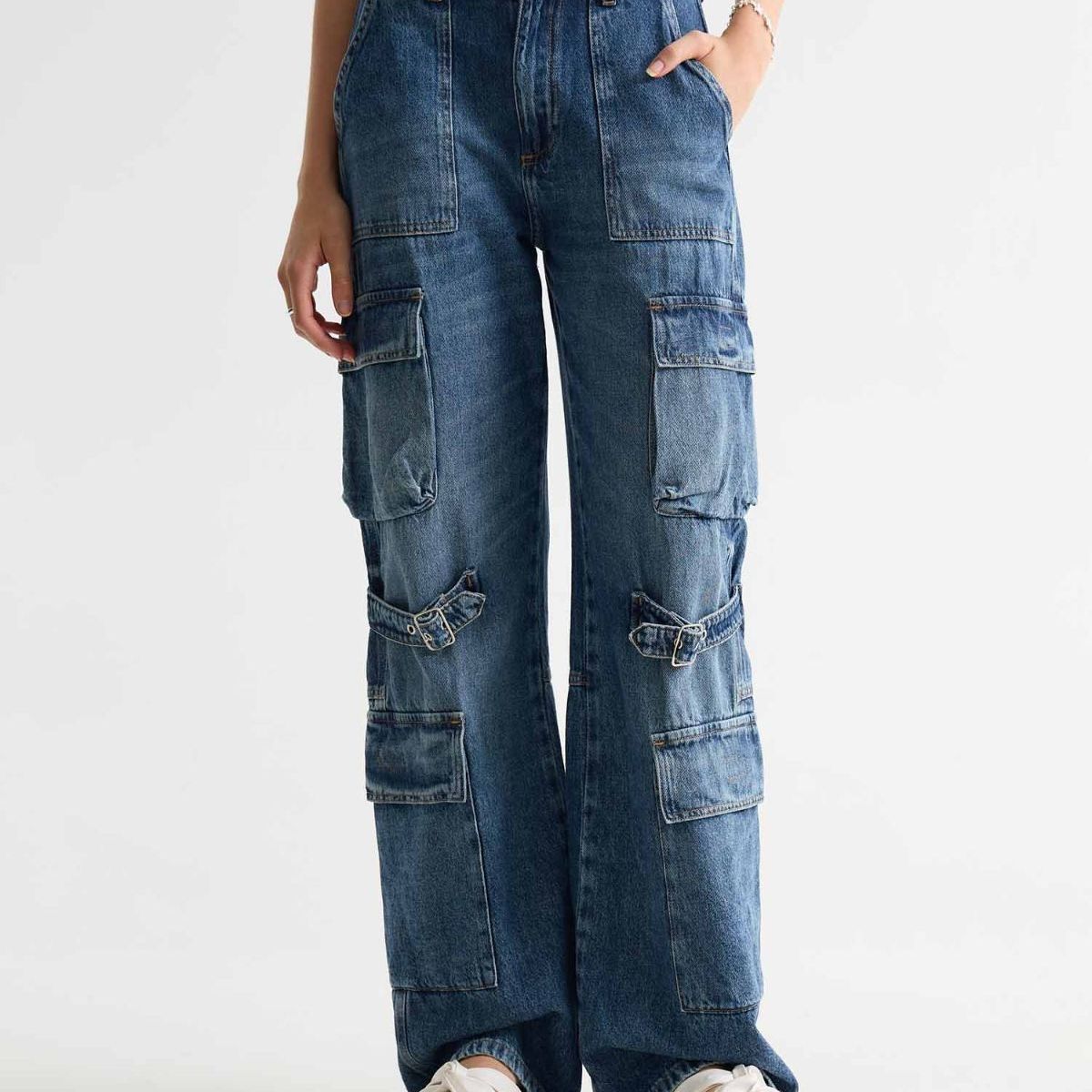 SEVEN SEVEN - Jean Para Mujer Wide-Leg Color Azul Marca Seven Seven #28160947