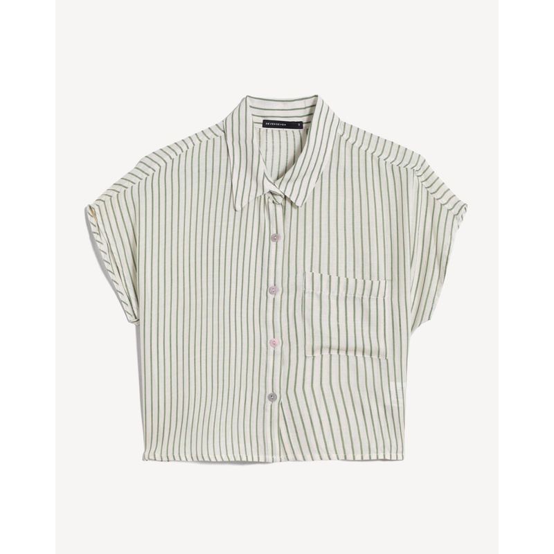 SEVEN SEVEN - Blusa Para Mujer Manga Corta Color Verde Marca Seven Seven #28124069