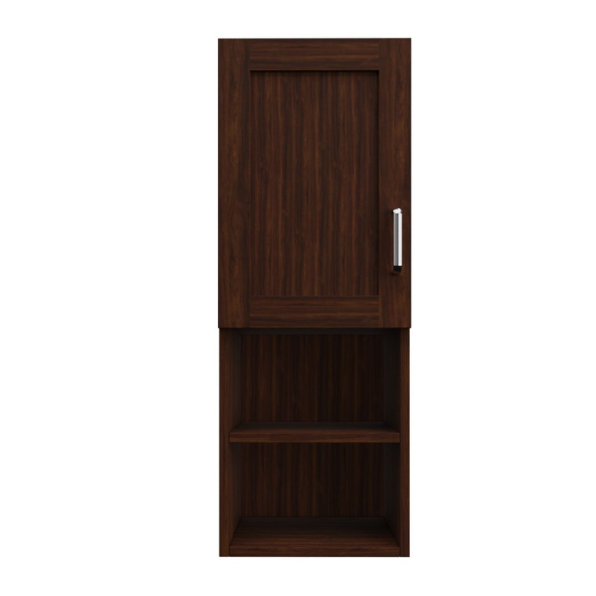 GENERICO - Mueble Auxiliar Lateral De Baño 81cm X 30cm X 25cm MED BROWN