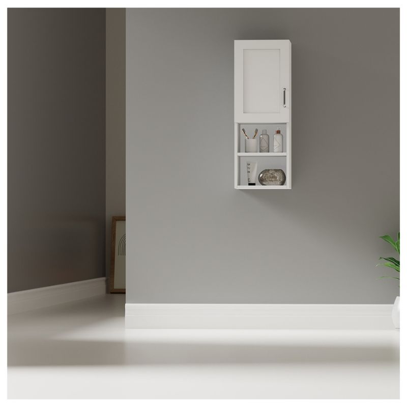 GENERICO - AUXILIAR LATERAL DE BAÑO - SOLAR WHITE - A: .30 x P: .25 x H: .81