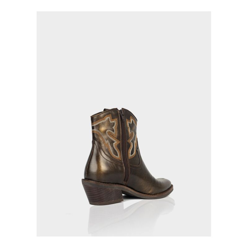 STIVALI - Botin Alamo Cuero Folia Cafe
