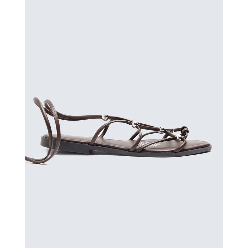 SEVEN SEVEN - Sandalias Para Mujer  Color Cafe Oscuro Marca Seven Seven #28690090