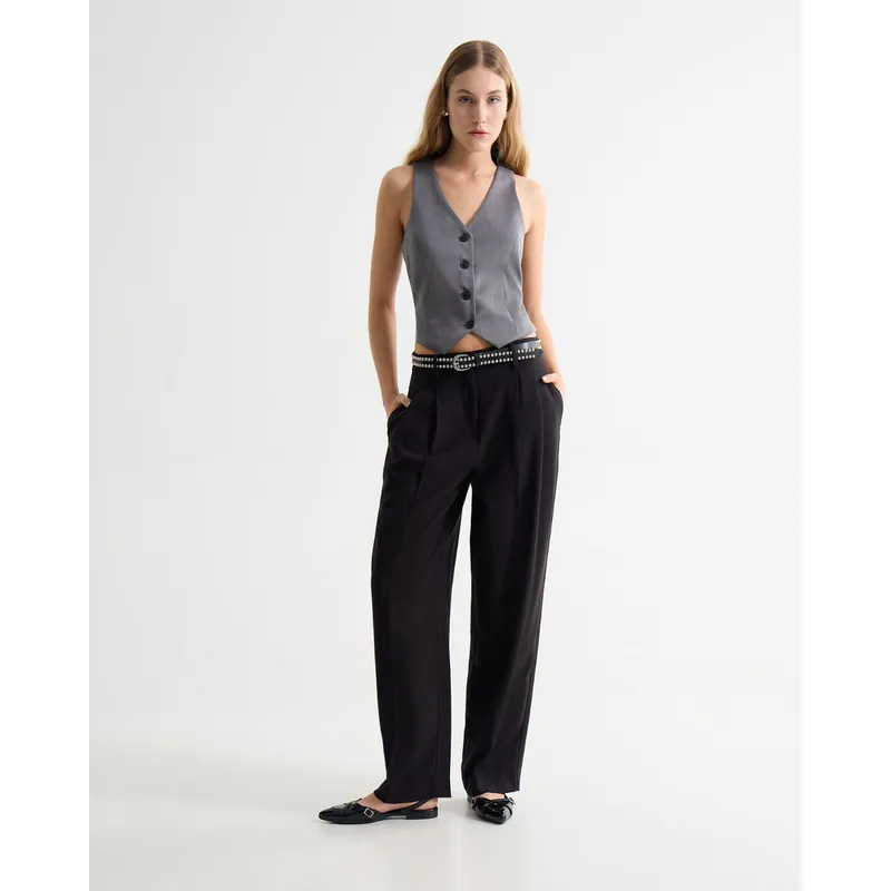 SEVEN SEVEN - Pantalón Para Mujer Moda Color Negro Marca Seven Seven #28071912