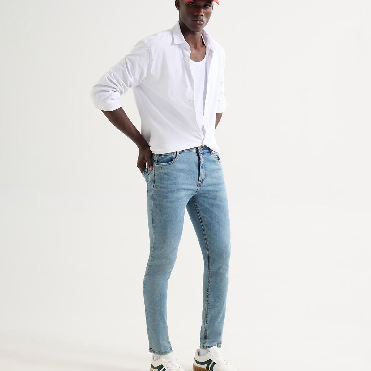 SEVEN SEVEN - Jean Para Hombre Skinny Color Azul Medio Marca Seven Seven #45160599