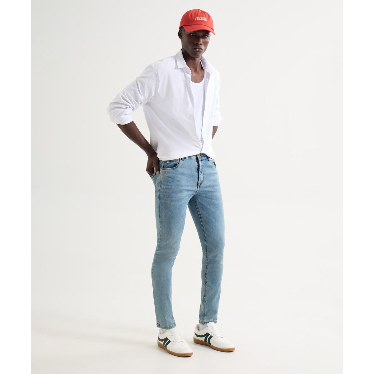 SEVEN SEVEN - Jean Para Hombre Skinny Color Azul Medio Marca Seven Seven #45160599