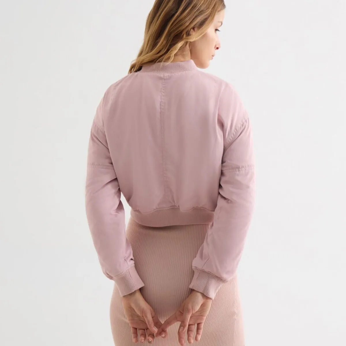 SEVEN SEVEN - Chaqueta Para Mujer Bomber Color Rosado Marca Seven Seven #28080972