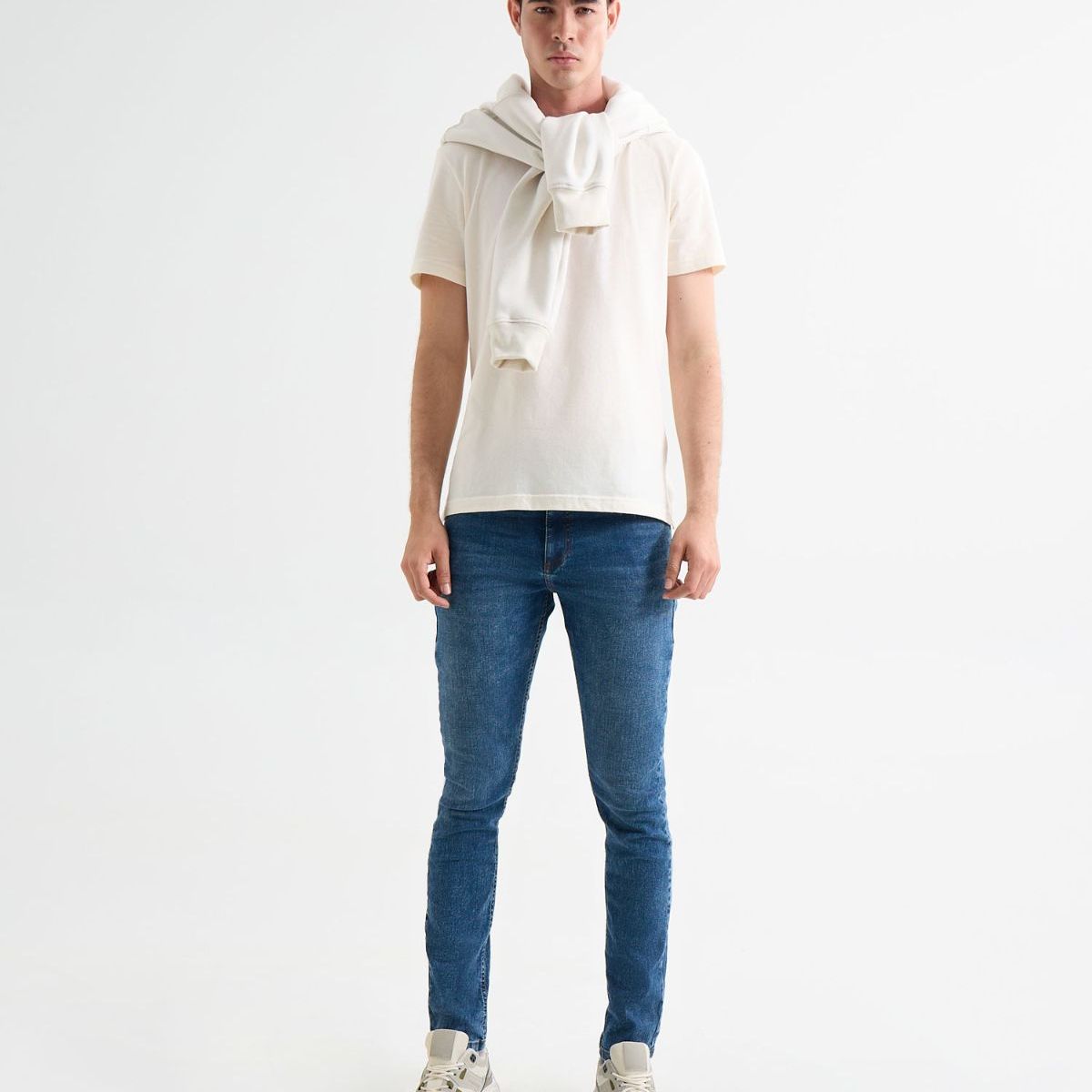SEVEN SEVEN - Jeans Skinny Tono Medio  Para Hombre Azul Seven Seven