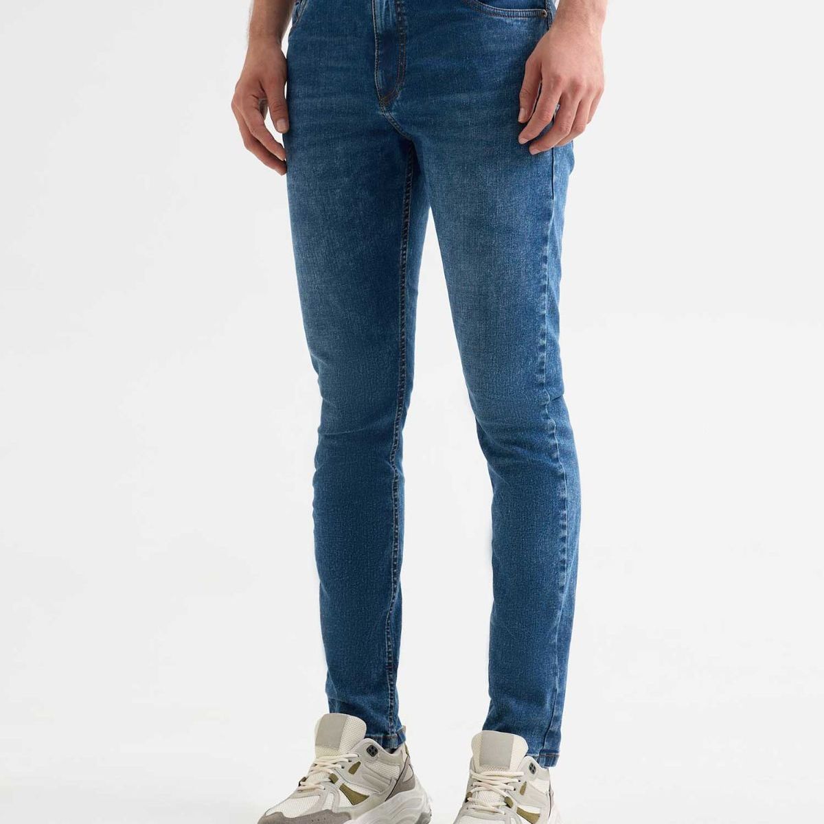 SEVEN SEVEN - Jeans Skinny Tono Medio  Para Hombre Azul Seven Seven