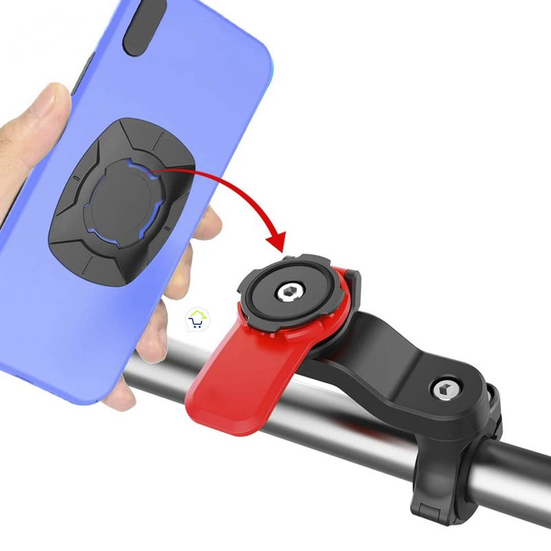 GENERICO - Soporte Celular Universal Bicicleta Moto Móvil Portacelular CENC-033