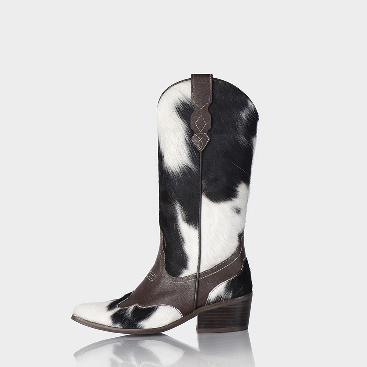 STIVALI - Bota Alazana Pelo Café