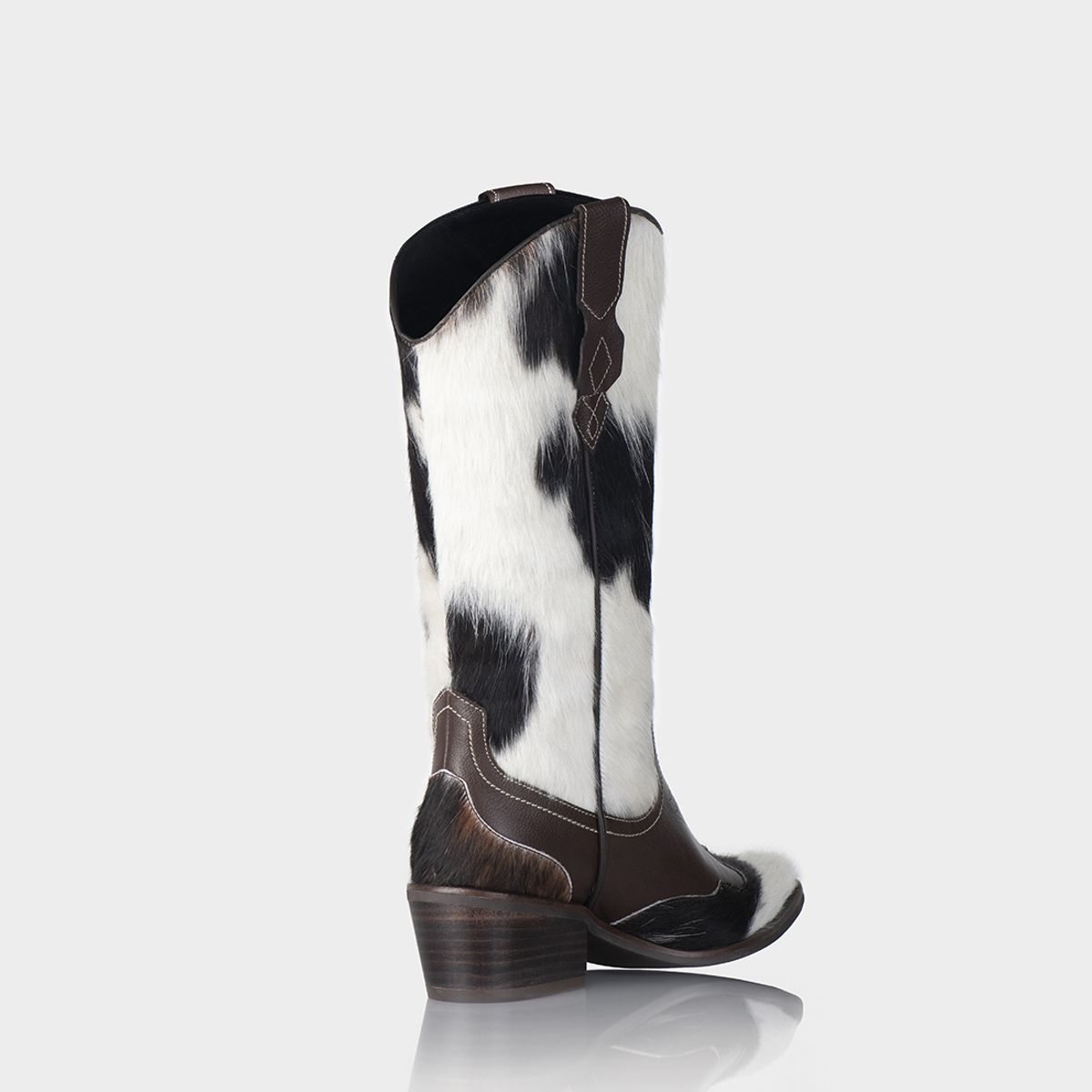 STIVALI - Bota Alazana Pelo Café