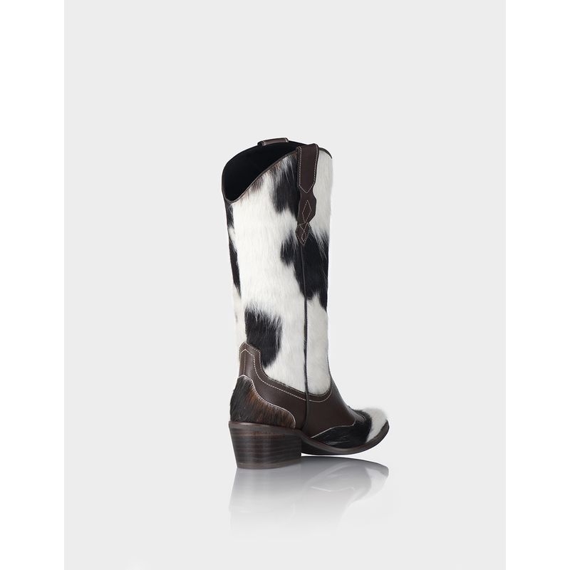 STIVALI - Bota Alazana Pelo Café