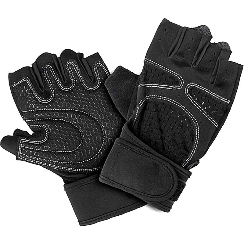 EVOLUTION FITNESS - Guantes de Entrenamiento EVOLUTION Talla L Negro