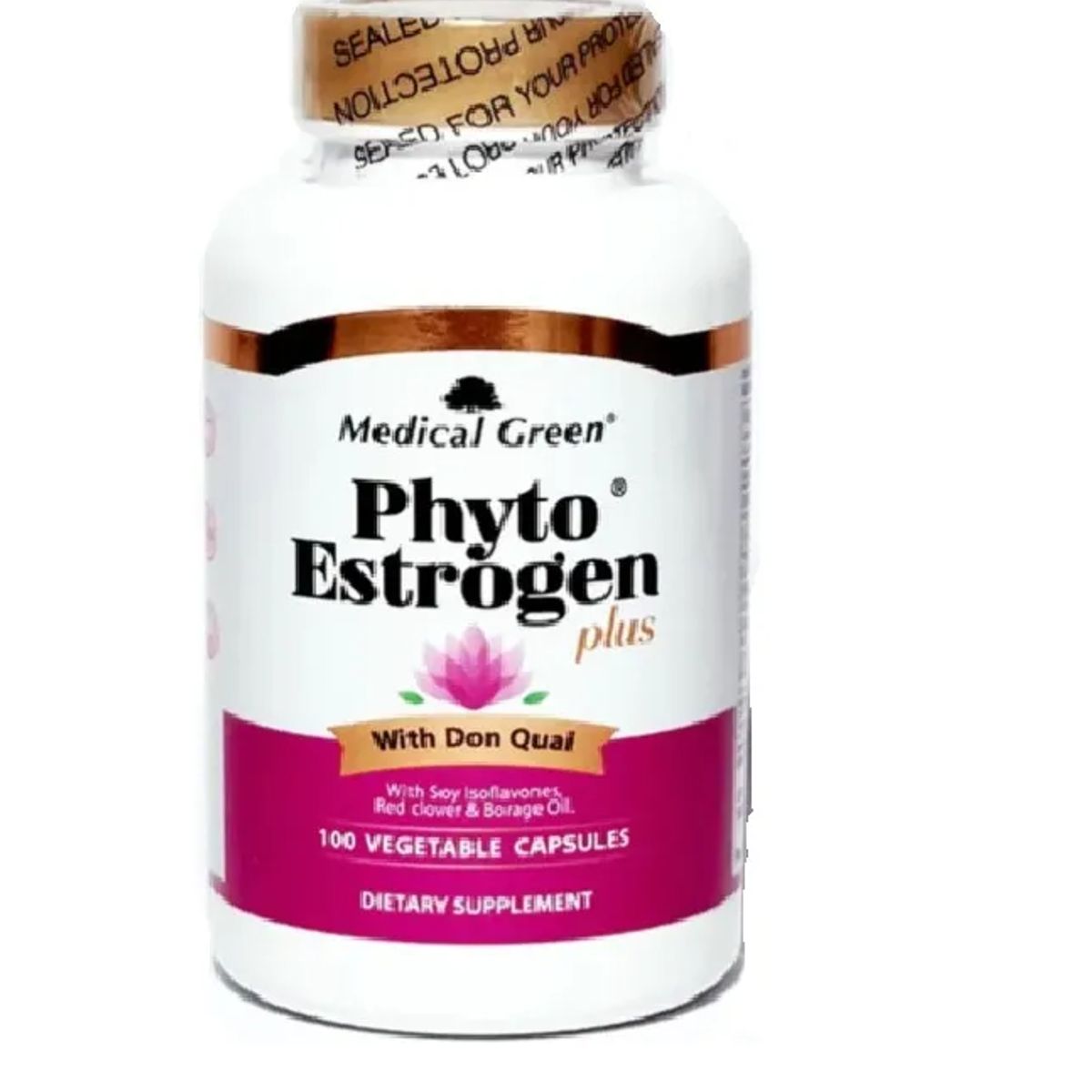 MEDICAL GREEN - SUPLEMENTO PHYTO ESTROGEN PLUS X 100 CAPSULAS