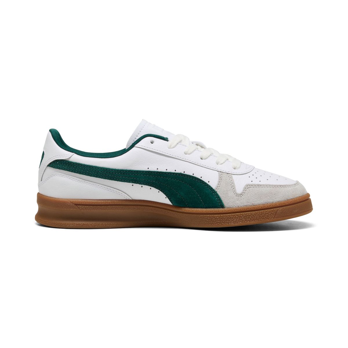 PUMA - Tenis Deportivos Puma Indoor Original Blanco/Verde Hombre