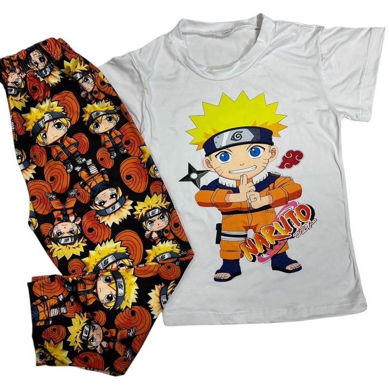BRYKE - Pijama Niño Naruto en piel de Durazno