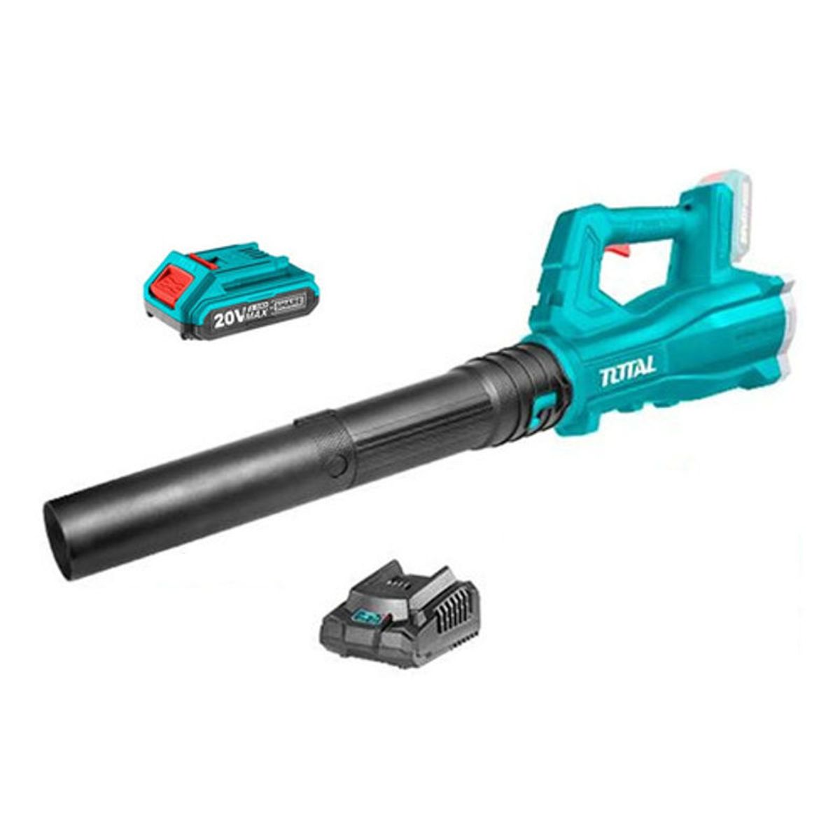 TOTAL - Sopladora Inalambrica 20v Bateria y Cargador Incluido total
