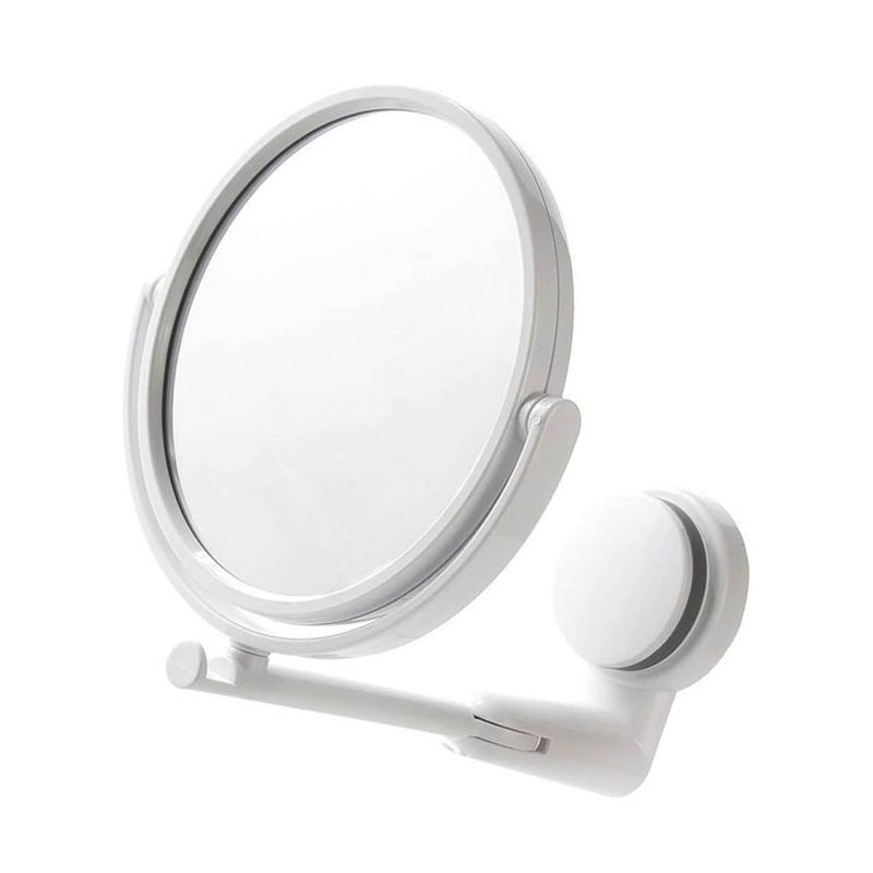 GENERICO - Espejo de Baño Retráctil Circular Tocador Extensible Plegable CENC-032