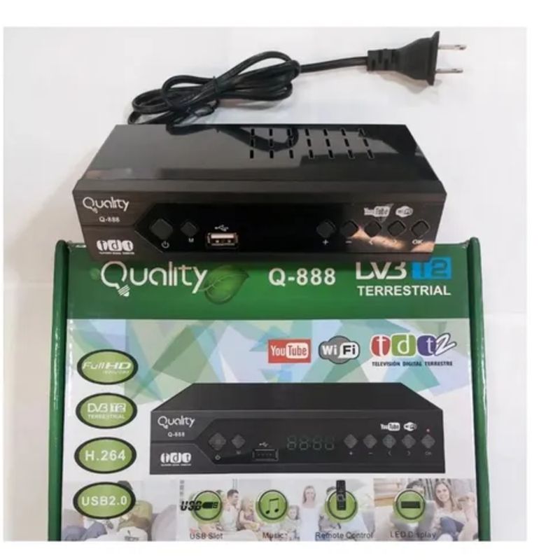 QUALITY - Decodificador Tdt Marca Quality