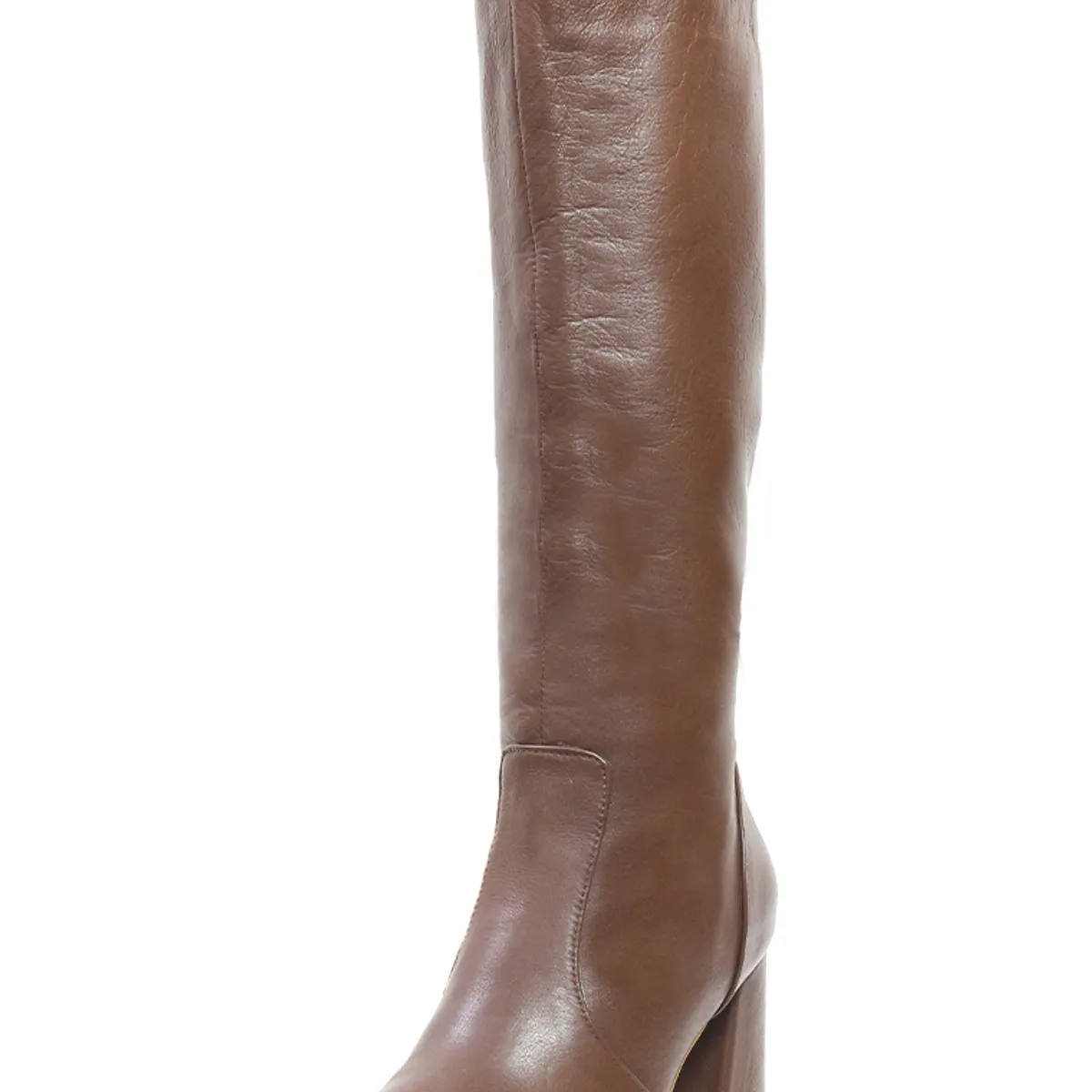 BALLERINA - Botas Altas De Cuero Color Coñac Para Mujer Ballerinas Alexa