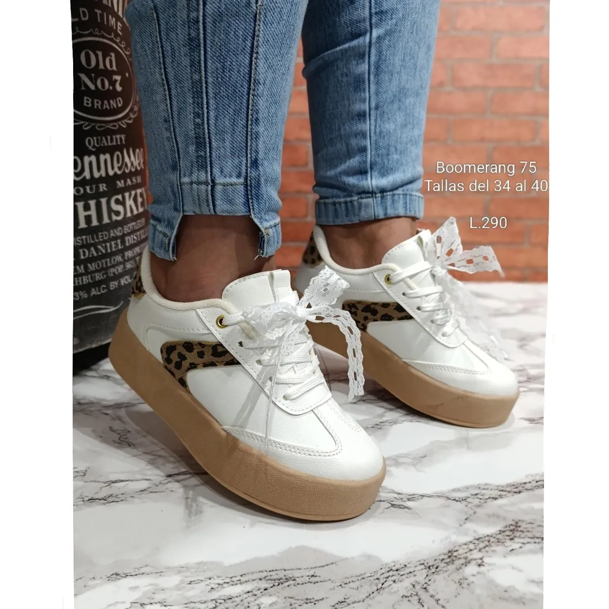 URBAN PLUS - TENIS PARA MUJER BLANCO